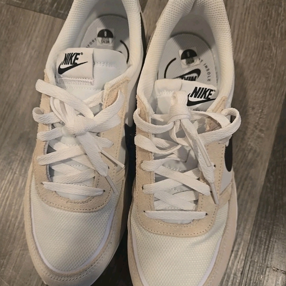Nike Waffle NAV White/black Unisex  Men 8/womens 9.5 New - Picture 6 of 11